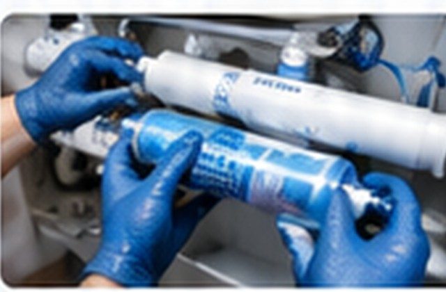 RO membrane and filter replacement
